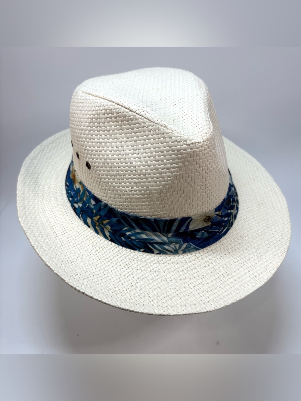 Panama Jack Woven Matte Toyo Safari Hat, UPF 50+ UVA/UVB Sun Protection, XL